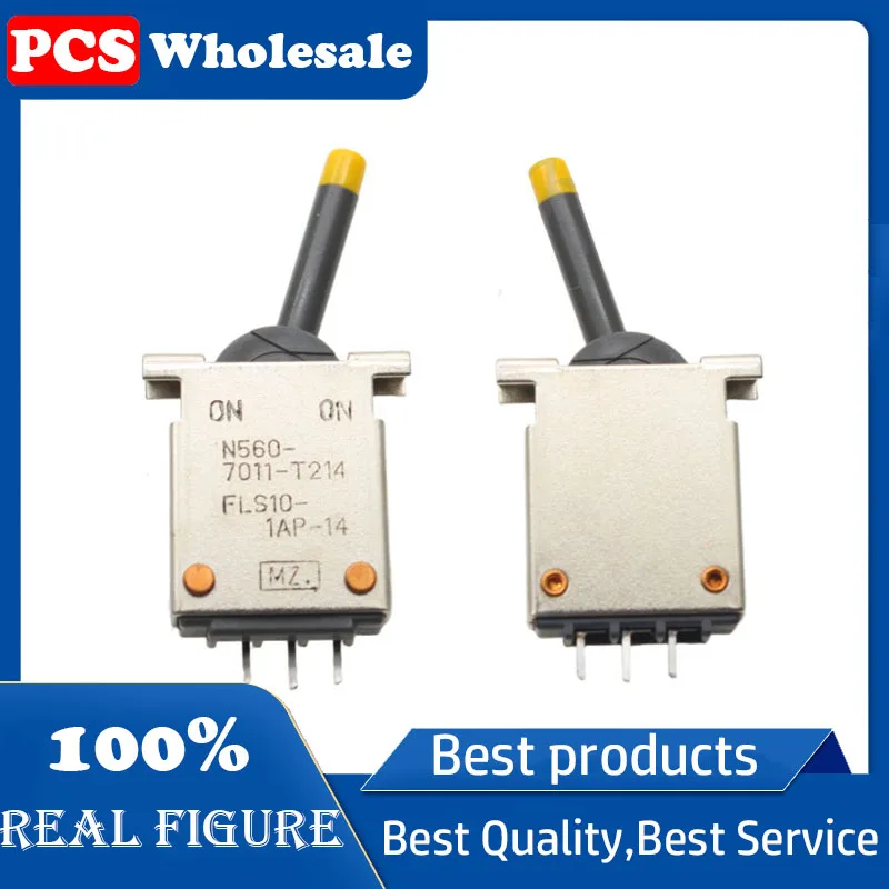 Self-locking toggle switch oscillating arm switch N560-7011 three-pin FLS10-1AP-14