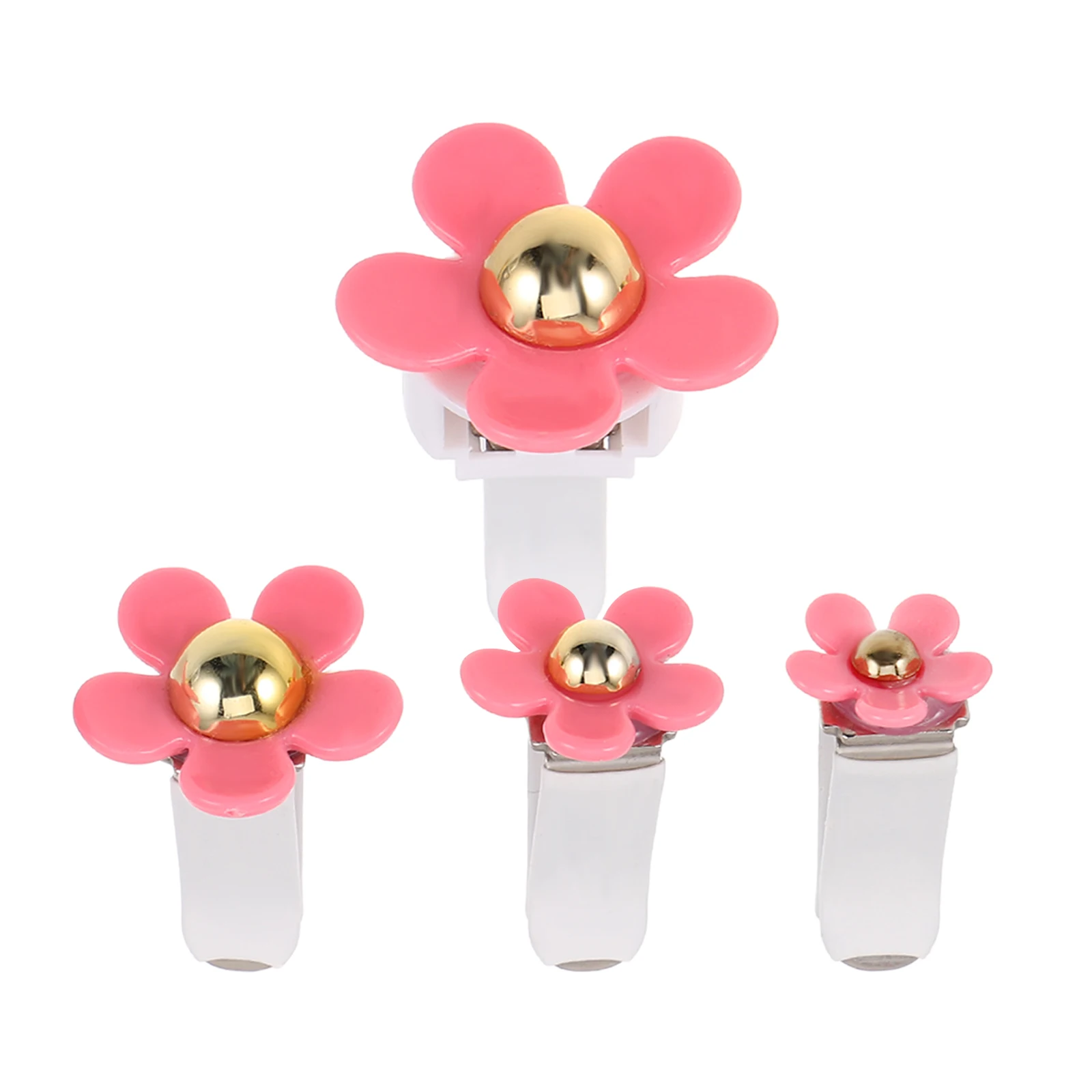 

4pcs Decoration Vent Vent Perfume Car Freshener Flower for Women Adjustable Purification Cute Clip Use