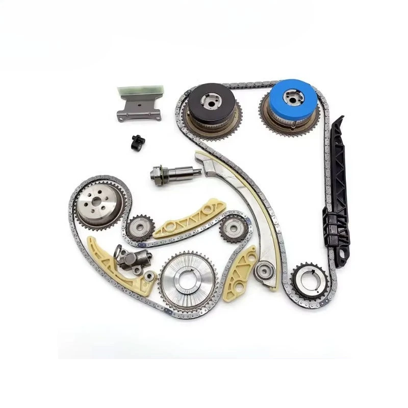 Auto Engine Timing Chain Kit Timing Component Kit for Buick2.4T/Chevrolet/Opel/Saab 12-piece Set