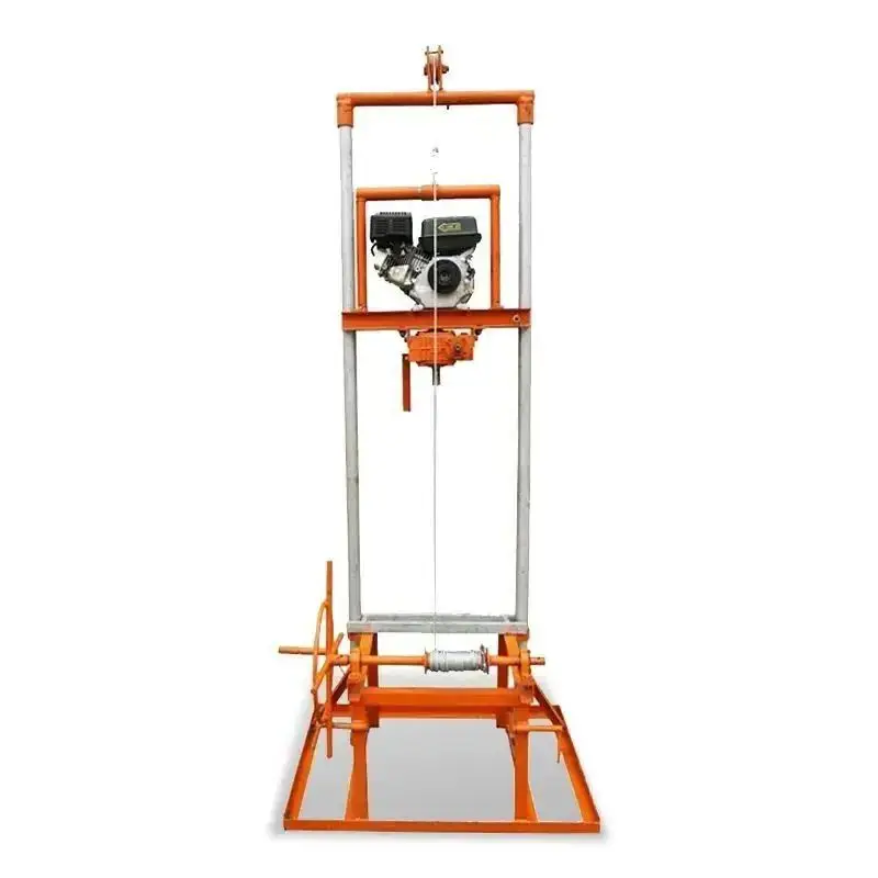 

Customized Mini 80m Water Well Drilling Rig Petrol Portable Lightweight Manual Water Well Driller