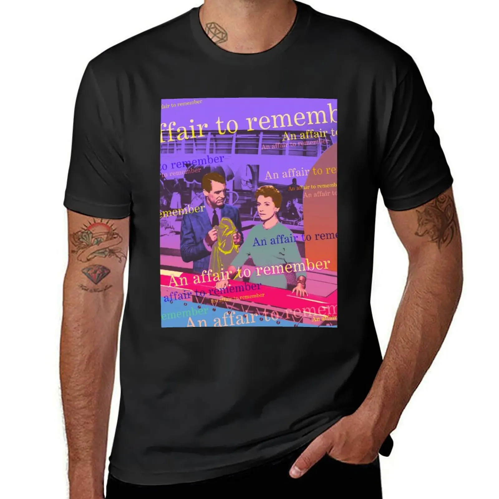 An affair to remember, with Cary Grant and Deborah Kerr T-Shirt cute clothes sweat mens graphic t-shirts hip hop