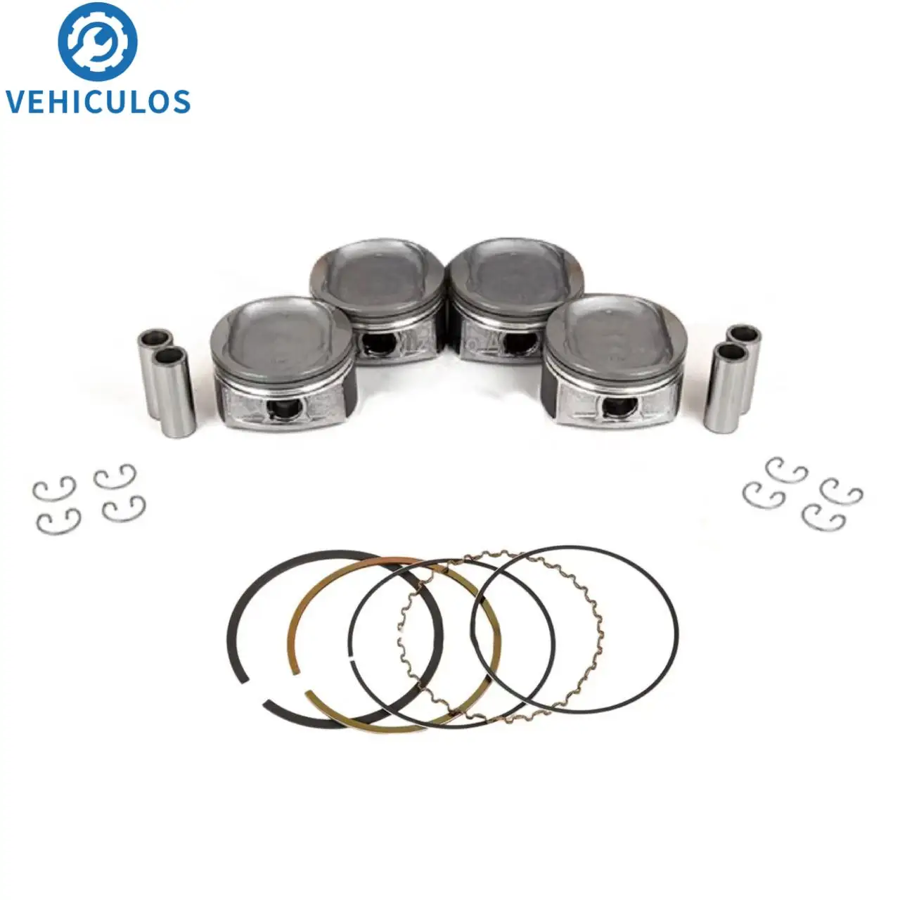 4 قطعة مجموعة مكبس المحرك 2AZFE 2.4 13210-28030-A0 13210-28031-A0 لتويوتا كامري سليل لكزس 2007-2013 اكسسوارات السيارات العلامة التجارية الجديدة