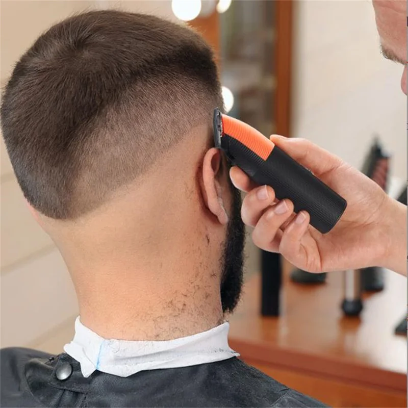 Mini Portable Beard Trimmer 0.1mm Precision Electric Bald Head Hair Clipper Zero Gap Fade Style Haircut Wet Dry Mustache Shaver