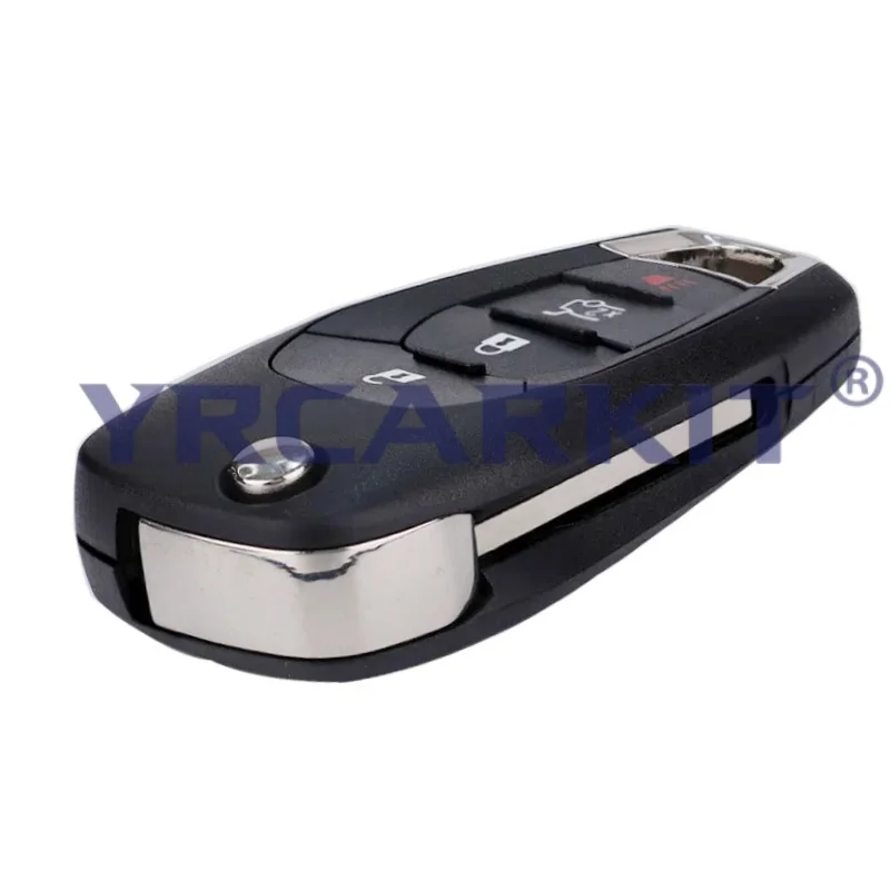 For Chevrolet Cruz 2015 Trax Sonic Spark 2021 Onix RS Aftermarket Filp Car key Remote Control 433.92FSK 4A chip  2/3/4 buttons