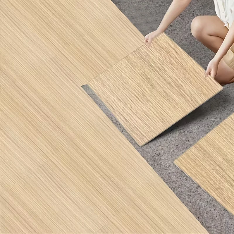 سميكة 2 مللي متر تقشر لاصق الفينيل الخشب الحبوب بلاط الأرضيات ذاتية اللصق مقاوم للماء الأرضيات ملصقات جدار بها بنفسك ديكور المنزل