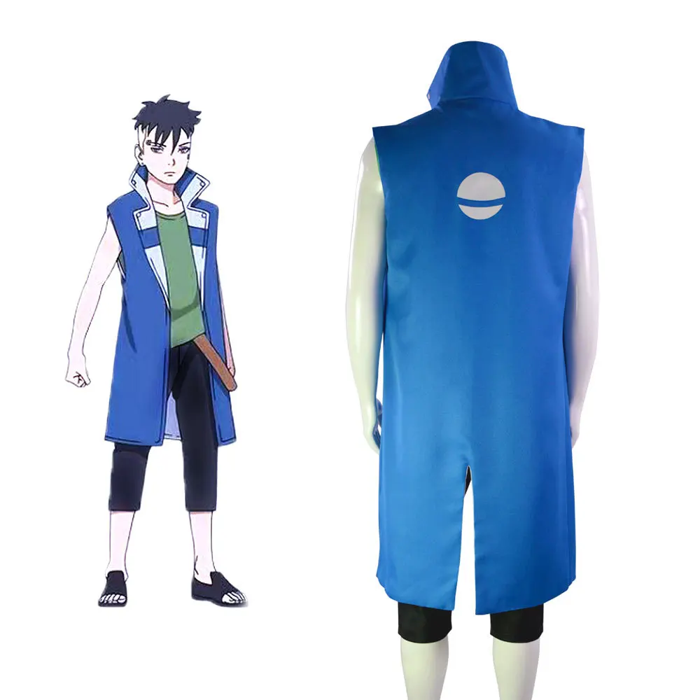 NARUTO Kawaki Anime Cosplay Costume Vest Jacket Pants Belt Uniform Clothing Hallloween Performance Party Costume