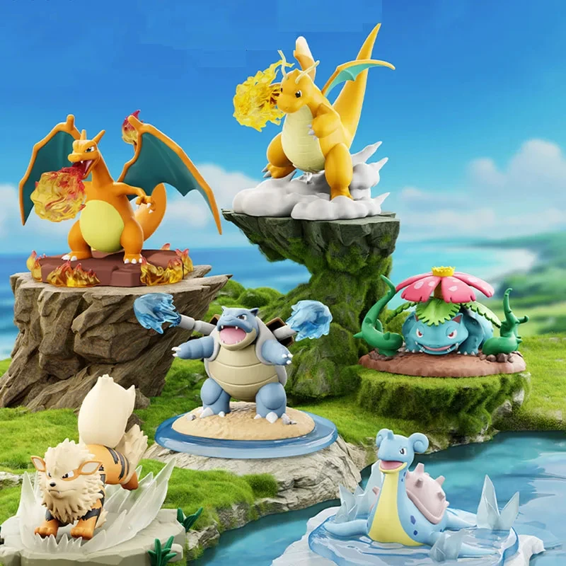 Dragonite Model Desktop Decoration Arcanine Male Toy Charizard Birthday Gift Blastoise Exquisite Gift Venusaur Lapras Doll