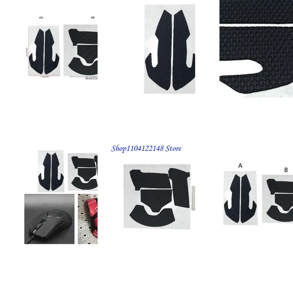 

P9FA кожная конька для мыши с боковой спиной, стойкая для пота