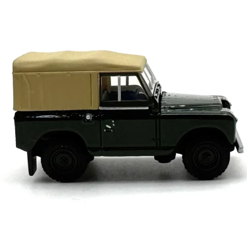 Diecast 1:76 Scale Land Rover Military Series II 1948 Alloy car simulation model Static decoration Souvenir gifts for adult boy