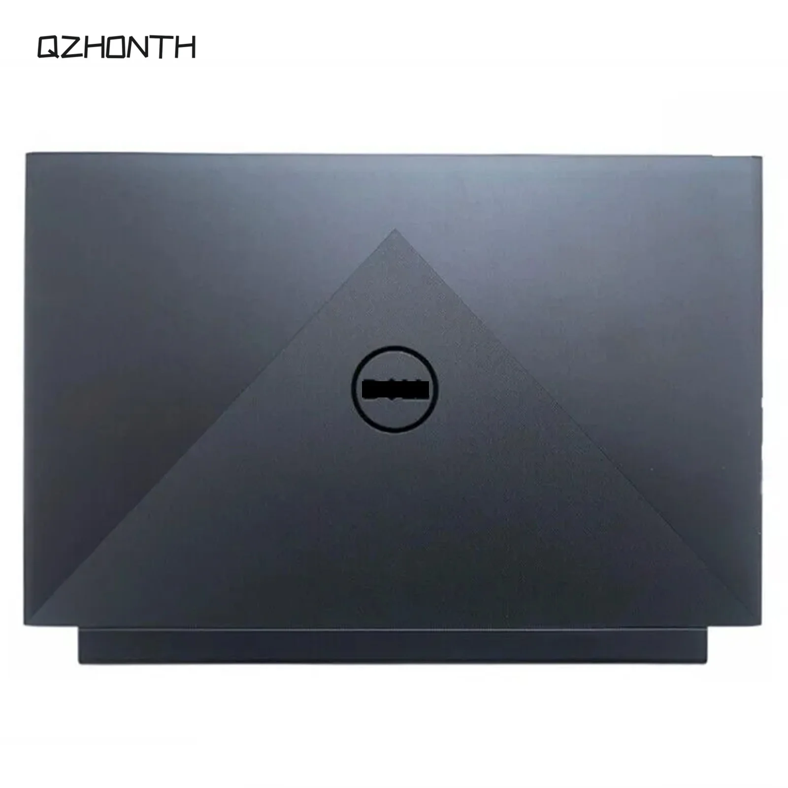 New For Dell G15 5510 5511 5515 LCD Back Cover + Front Bezel + Hinges 08MNTR 0HXRTH (Black) 15.6