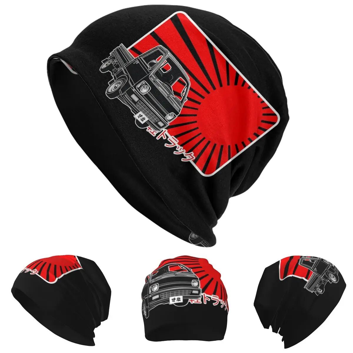 

Kei Truck Skullies Beanies Hats Warm Autumn Winter Outdoor Cap Knitted Bonnet Caps for Unisex Adult