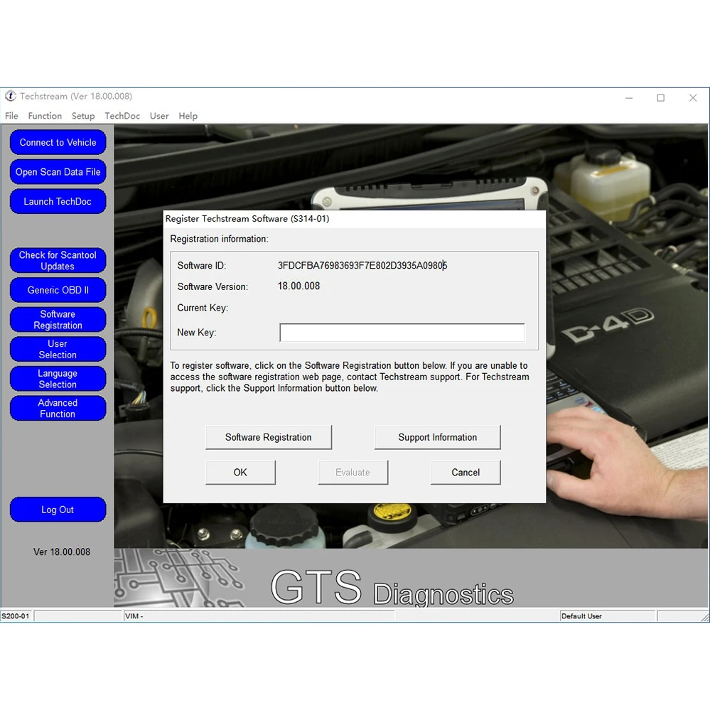 Techstream 18.00.008 V160 JLR Pro J2534 for Volvo/TOYOTA TIS Win10 64Bit 3 in 1 OBD2 Scanner Cable PK MINIVCI OTC Openport2.0