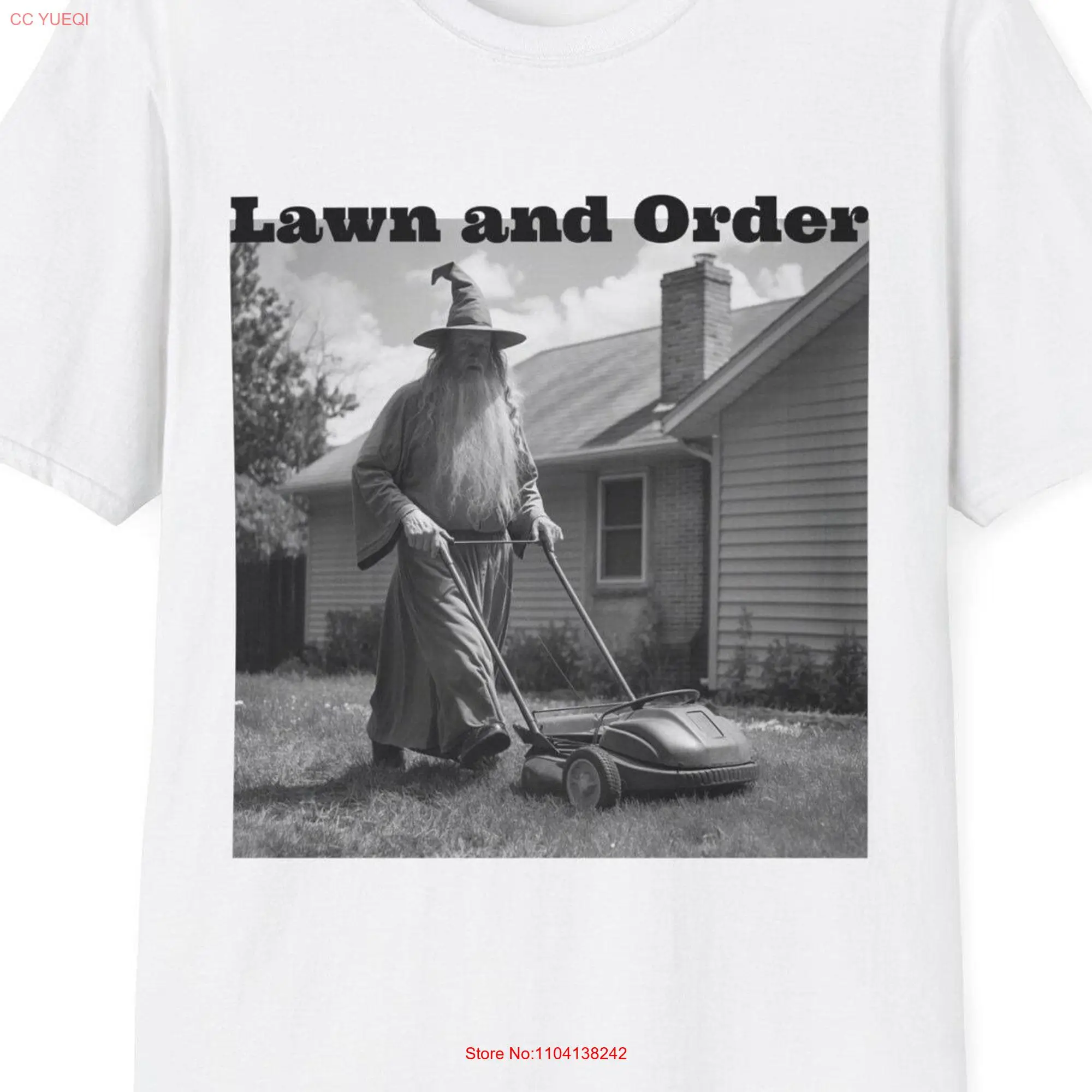 Футболка с длинным или коротким рукавом «газон и заказ»