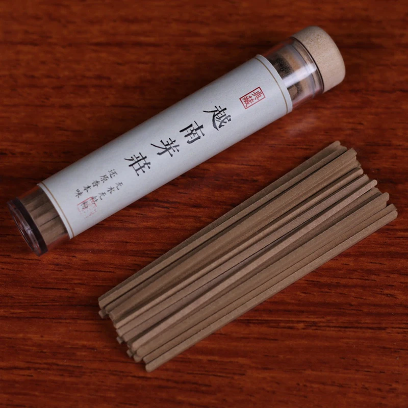 3 Tubes 8.8 CM Non-sticky Powder Incense Sticks Agarwood Pure Incense Powder Pressed Incense Stick For Aromatherapy Meditation