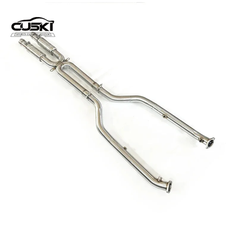 High quality stainless steel middle pipe suitable for BMW M3 E90/E92/E93 4. 0L 2007-2013 automotive exhaust modification