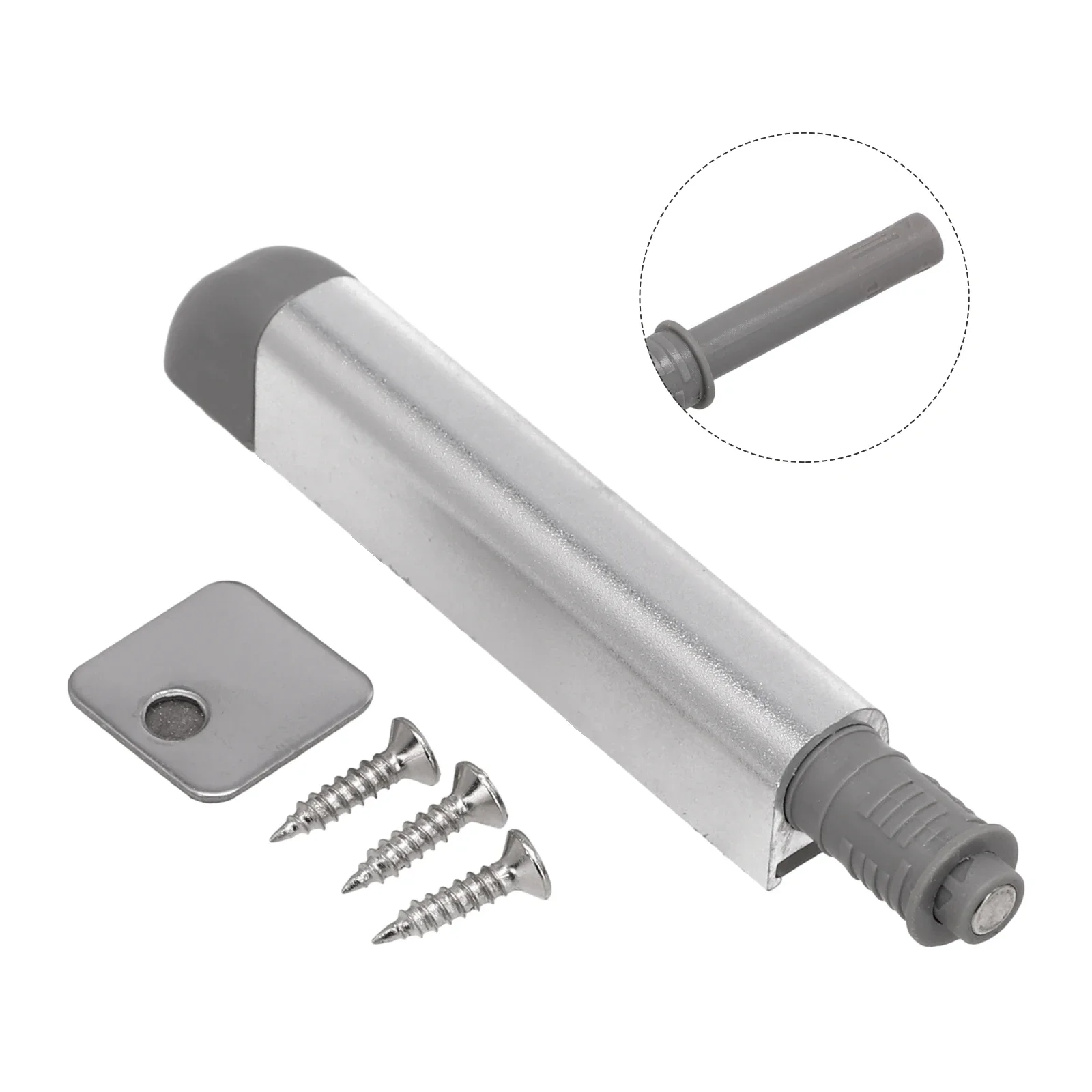 Cabinet Catches Door Stop Drawer Soft Close Wardrobe Damper Buffers Rebound Device Invisible Magnetic Suction Furniture Hardware #4