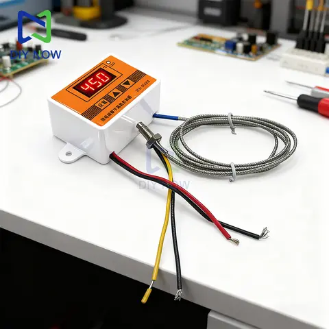 W3003 Digital Temperature Controller Thermostat 12V/120W 220V/1500W With K-Type Thermocouple Sensor For Water Pump Refrigerator