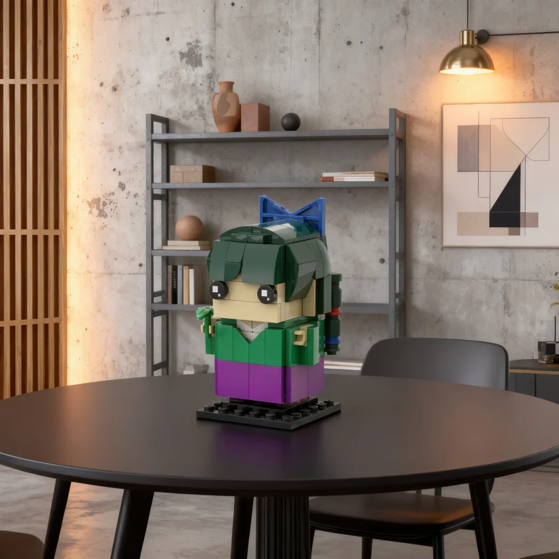 172-teiliges MOC Maomao aus The Apothecary Diaries Brickheadz Modellbausatz Architektur-Spielzeug Weihnachtsgeschenke Bausteine Kinder DIY