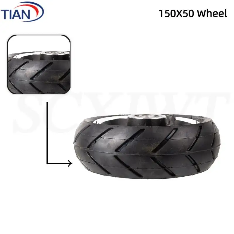 

150x50 6 Inch Scooter wheel 6x2 inner tube for Electric Scooter F0 Wheel Chair Truck Pneumatic Tyresfolding bicycle