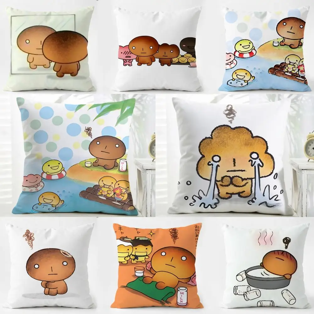 K-Kogepan Cushion Cover Pillow Case Soft Friendly Fabric & Concealed Zipper