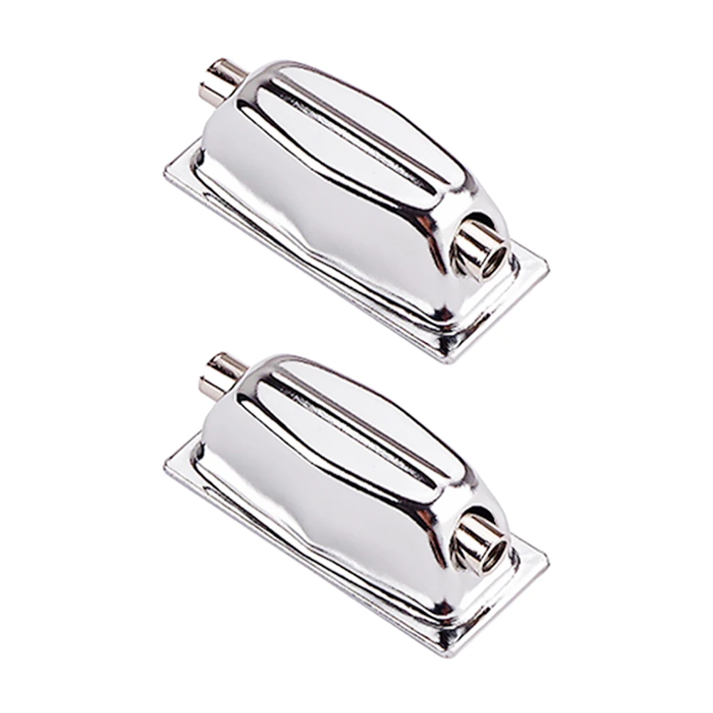 

2 Pcs Snake Drum Set Lugs for Snare Metal Dual End Replacement Hardware Claw Hook Iron Double-end
