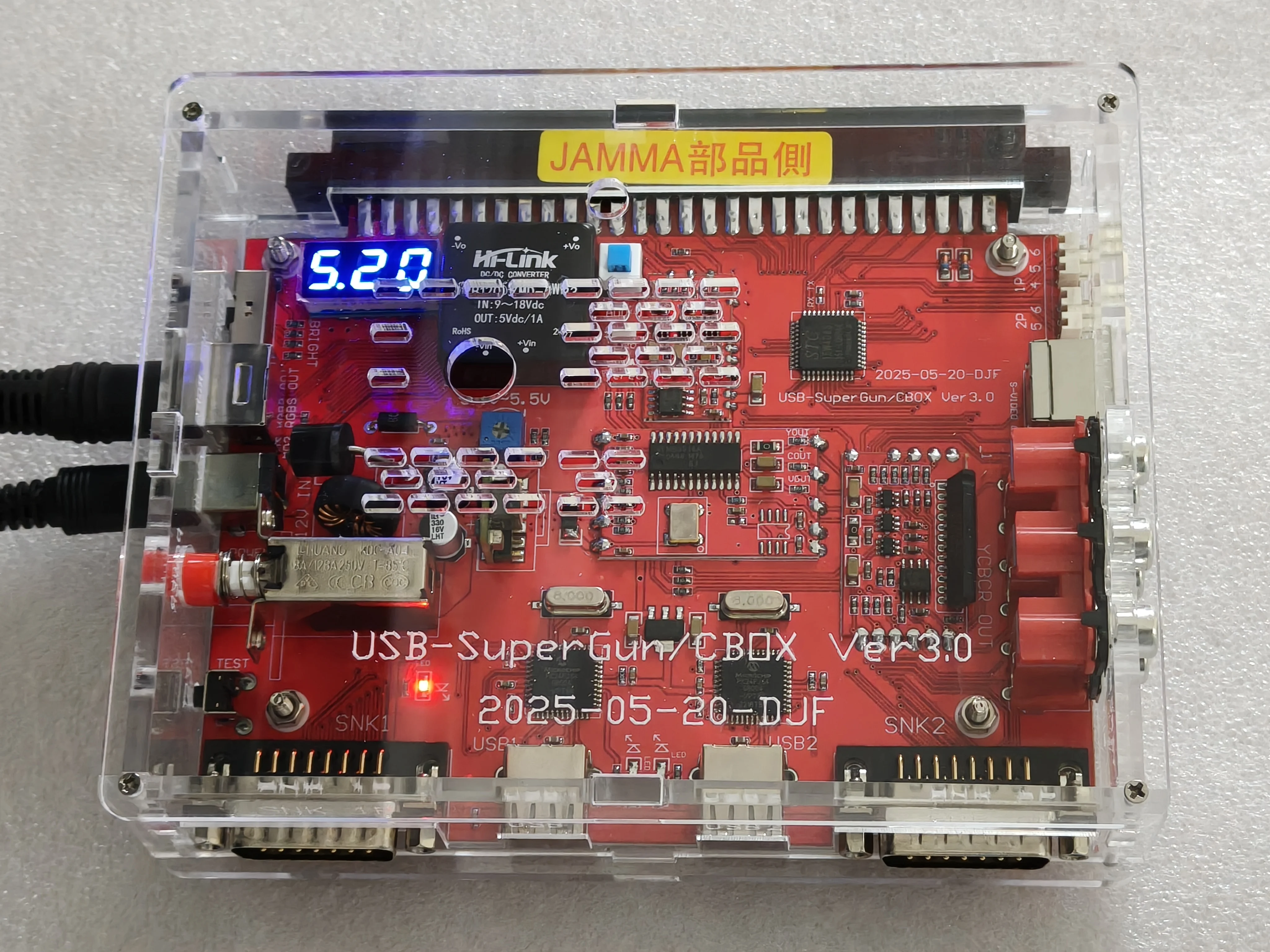 

Запчасти для игровой консоли в стиле ретро Mega Supergun V3 Arcade Jamma Usb Neo Geo Cps2 CBOX V3.0 Jamma to USB Joypad DB15 Конвертер геймпада