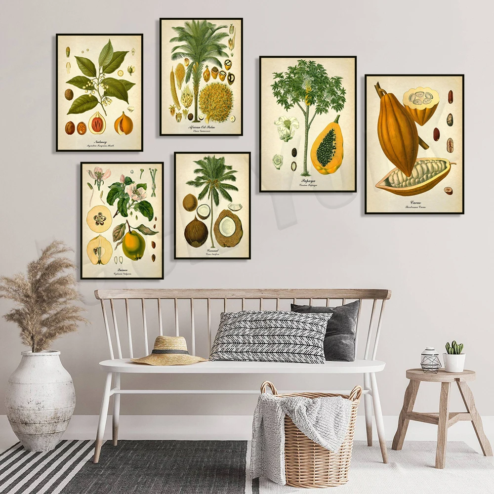 Poster botanico vintage, palma - Plant Jackfruit recensione e prezzo