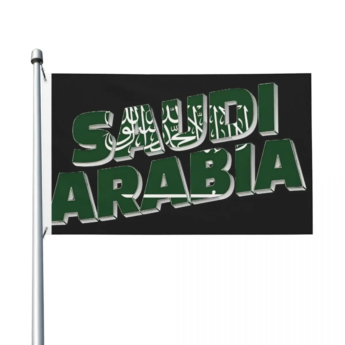 Saudi Arabia 23 September 1932 Flag Double Sided Indoor Outdoor Banner national day Polyester Hanging Decoration 90x150cm