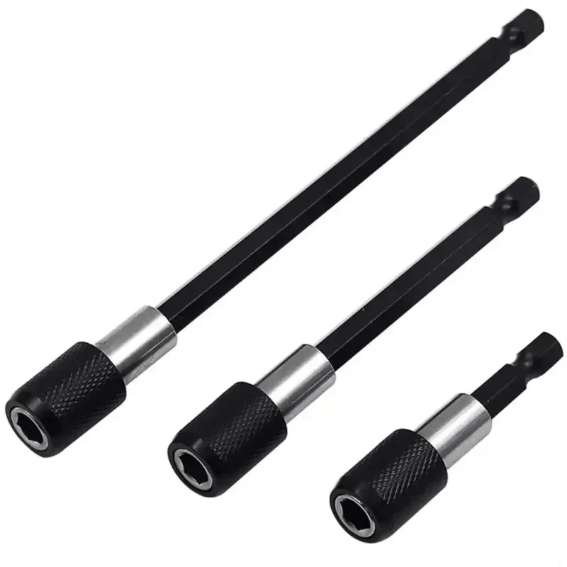 

60-150mm Quick Release Hex Extension Rod Set for Electric Drill & Screwdriver