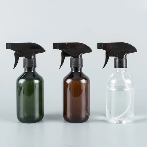 Botella pulverizadora de plástico de 300/500ML, contenedor vacío hidratante de alta presión de gran capacidad para lata de agua, estilista y peluquería