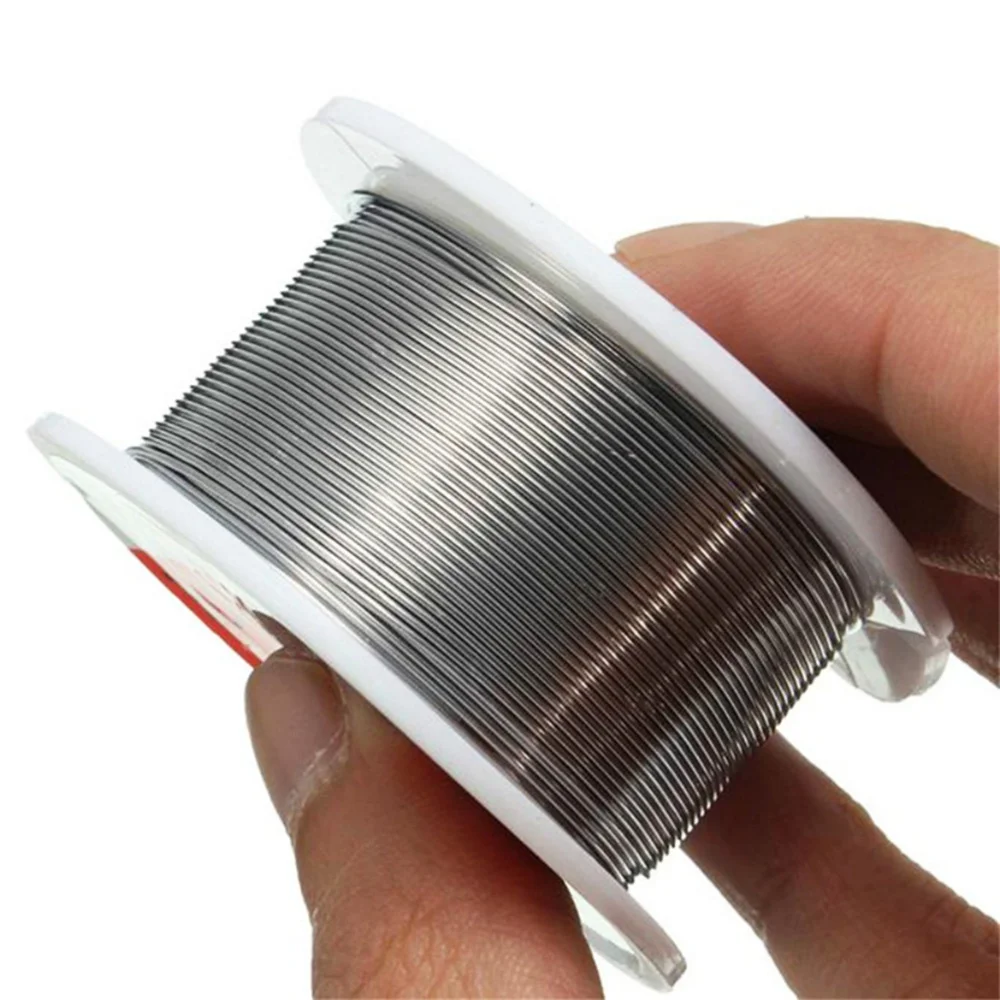 STONEGO Tin Alloy 63/37 Solder Wire Rosin Core Flux 2% Reel Welding Line Electrical Soldering 50g 100g view 6