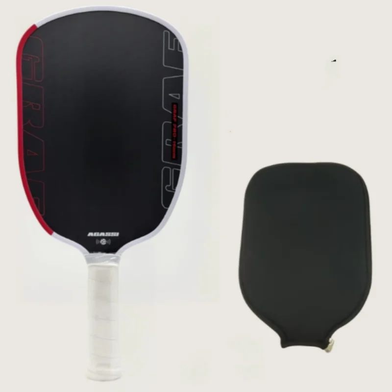 Agassi Pro IV 16mm Pickleball Paddle OEM Gen 4 Foam Core T700 ألياف الكربون مضارب كرة البيسبول يزيد من الدوران والقوة لعيد الميلاد
