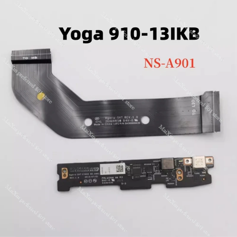 

Suitable YOGA 910-13IKB Charging Board, Cable NS-A901 5C50M35090