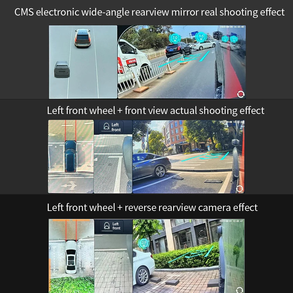 Driintel 1080P Around View 360° panorama system 3D Camera Car Surround panoramic circular review DVR recorder Monitoring - Image 2