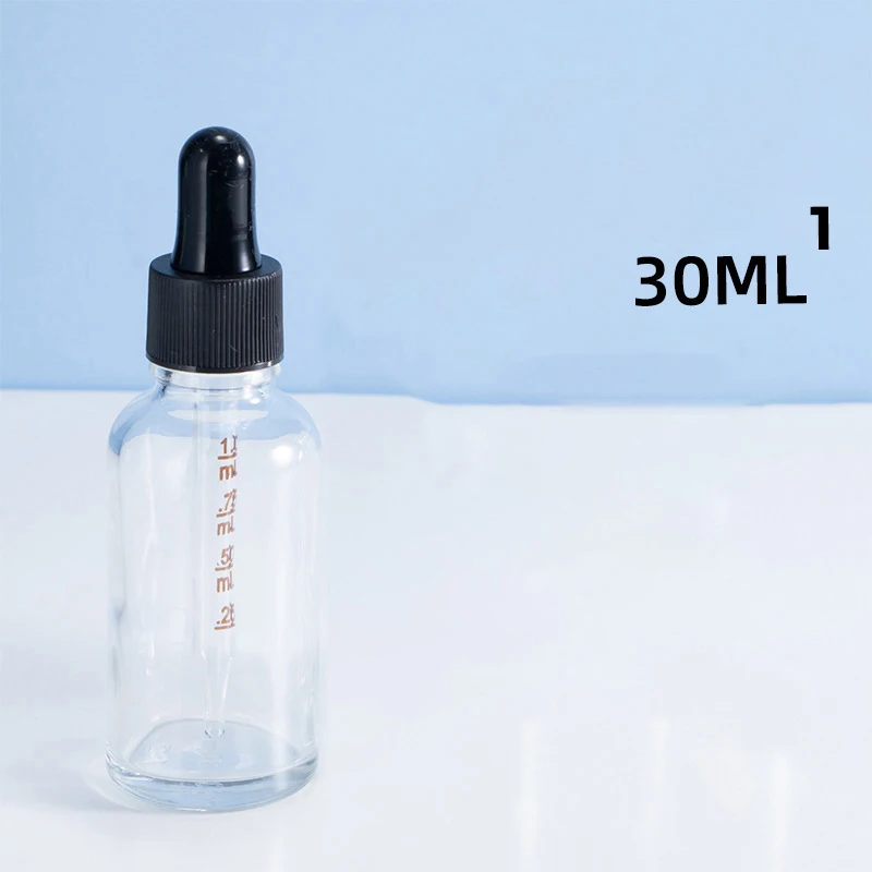 液体ピペットボトル詰め替えボトルトラベルスポイトボトルスケール試薬点眼薬透明ガラスアロマセラピー