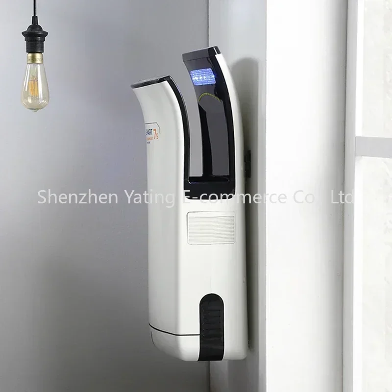 1PC Double-sided Hand Dryer 220v Hand Dryer Induction Hotel Restauran High Speed Jet-type Hand Drying Machine