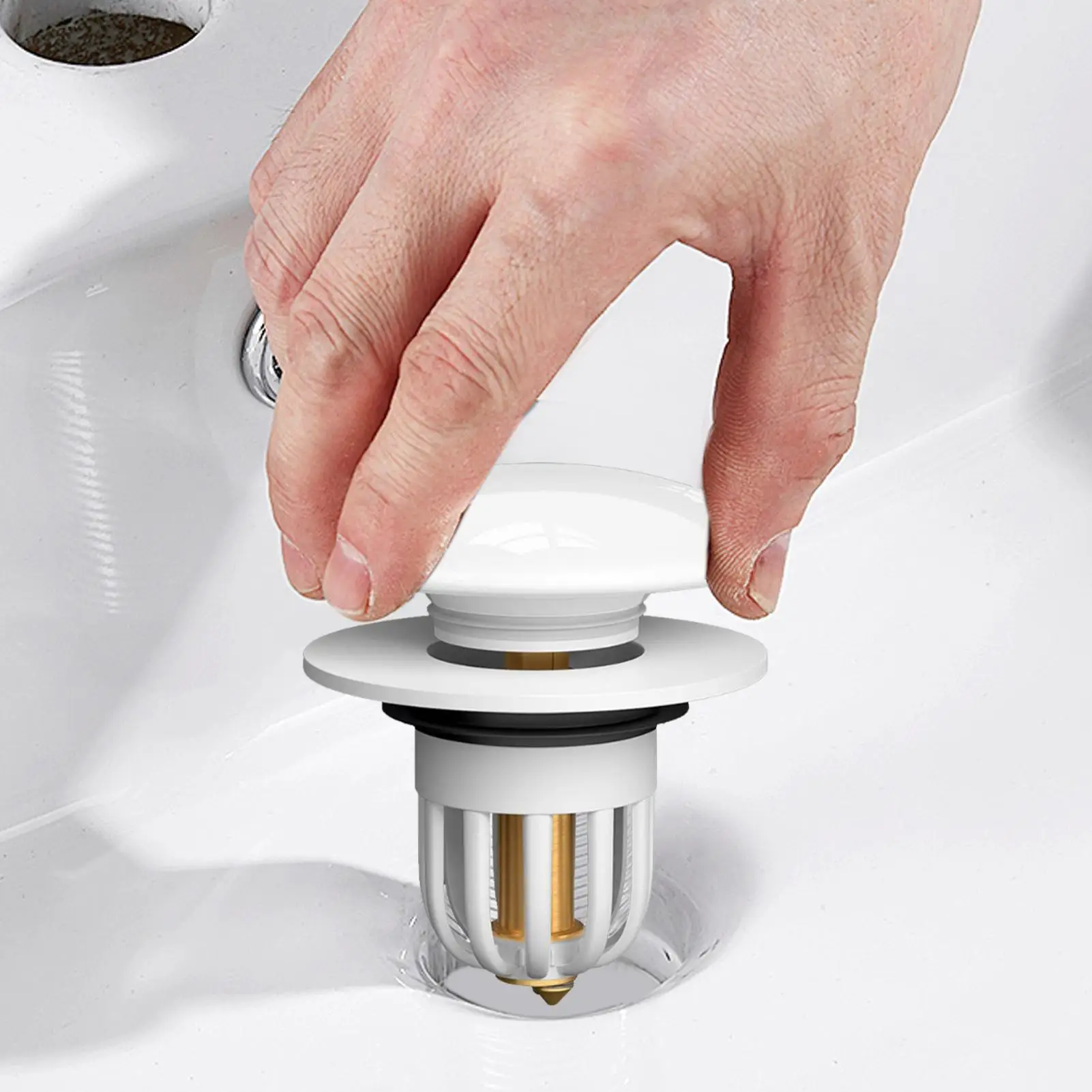 

Пробка для раковины в ванной комнате, сливной фильтр для кухонной раковины, пробка против запаха, пробка для умывальника для дома, крытая раковина для дома, прачечный душ