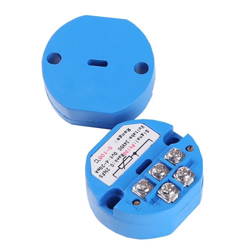 Thermal Resistance Pt100 Pt1000 0-200°C 0-600°C Temperature Sensor Module 0-10V High Precision 0.5%FS Temperature Transmitter