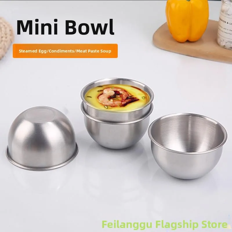 stainless-steel-bowl-2-inch-seasoning-bowl-baby-complementary-food-meat-puree-soup-small-bowl-baby-feeding-egg-steamed