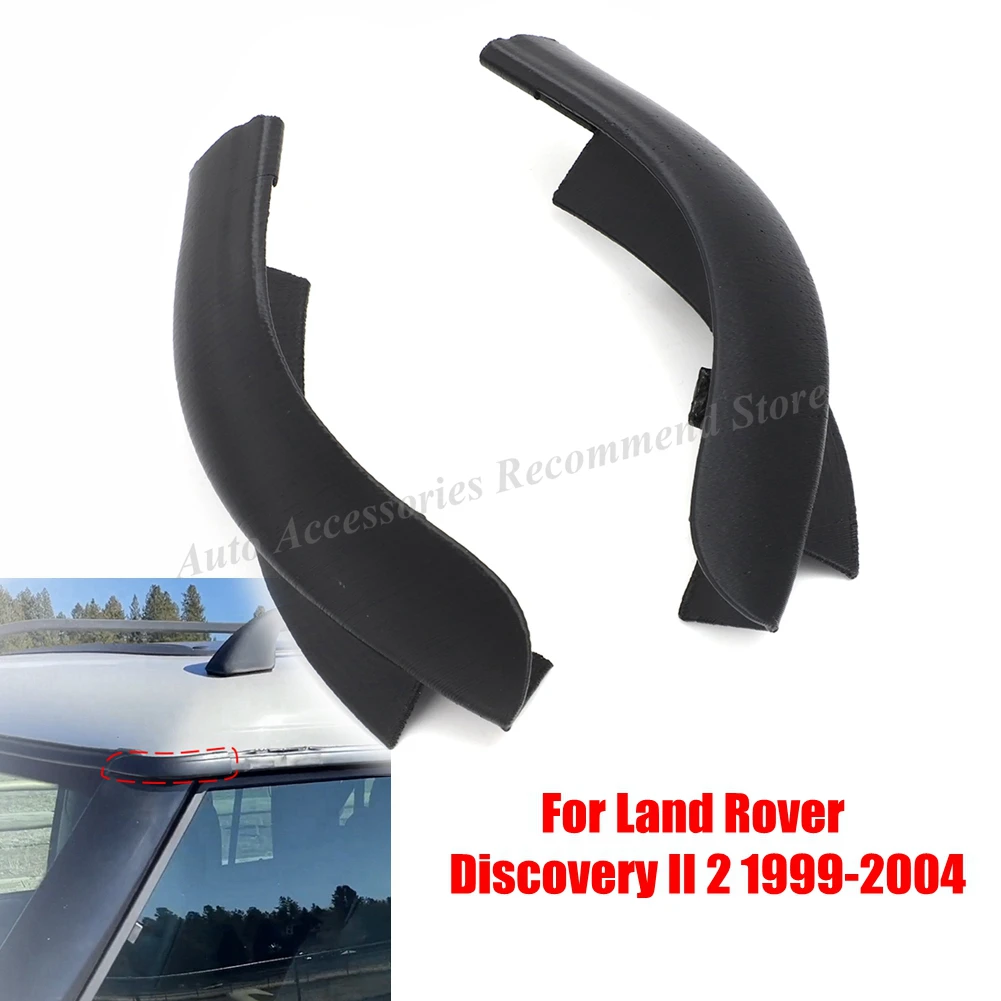 Listwy wykończeniowe rynien przeciwwodnych przedniego dachu do Land Rover Discovery II 1999-2004 Zapobiegają wyciekom wody AWR6712 DBC101680 AWR6711 DBC101690