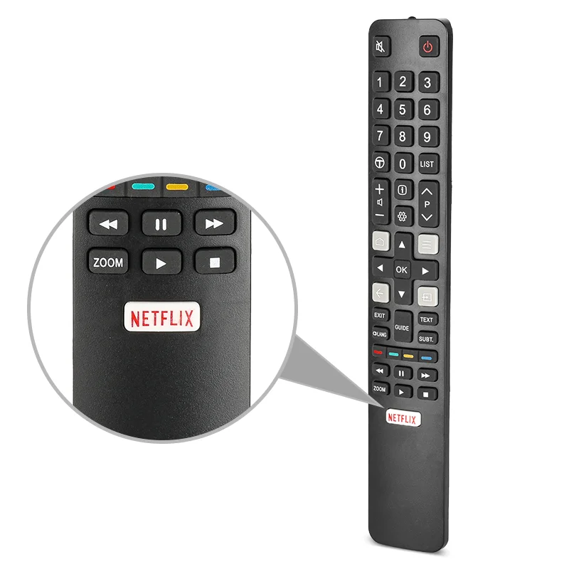 RC802N YU14 Remote Control Compatible With TCL Smart TV U55C7006 U75C7006 U65X9006 U43P6046 U49P6046 U55P6046 U60P6046 U65S990 R