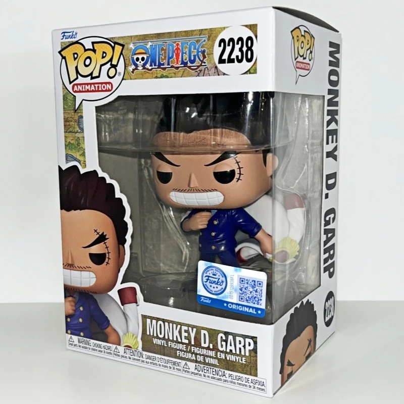 One Piece #2238 Monkey D. Garp Funko Pop! Original Vinyl Figure - Anime Collectible Model Desktop Ornament Toy Gift for Fans