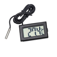 Lcd Digital Thermometer Hygrometer Indoor Temperature Humidity Meter Sensor Electronic Weather Station Meter Sensor Gauge