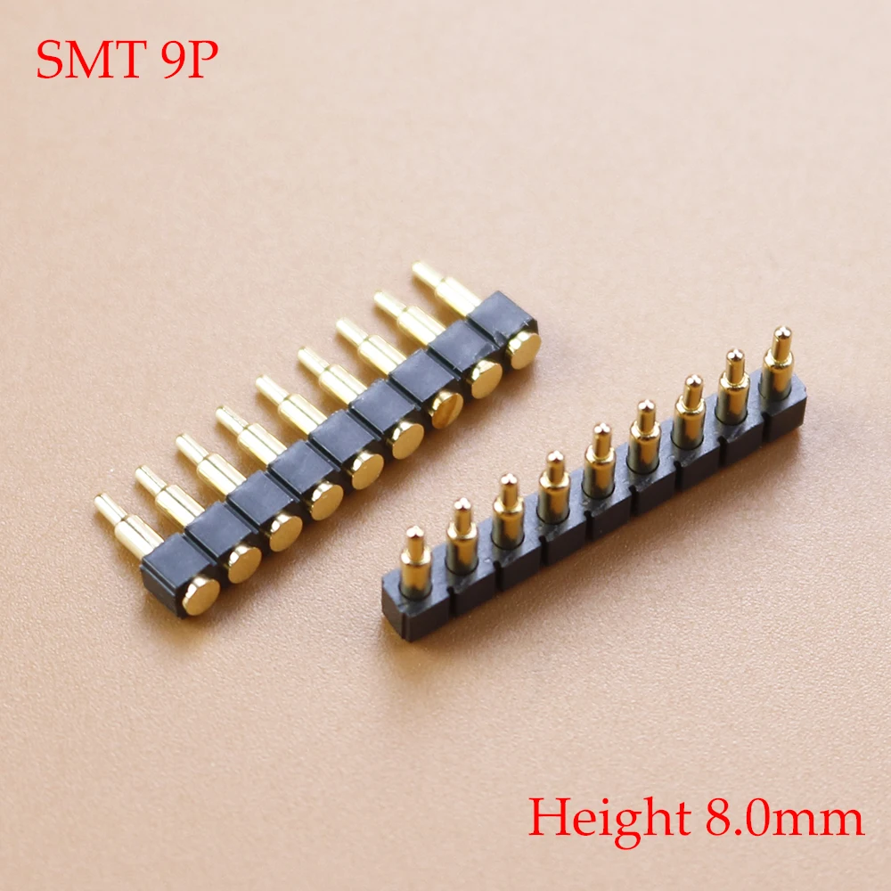 1 Piece SMT Pogo Pin Connector Pogopin Battery Spring Loaded Contact Test Probe Power Charge Header Pins 2.54 Grid