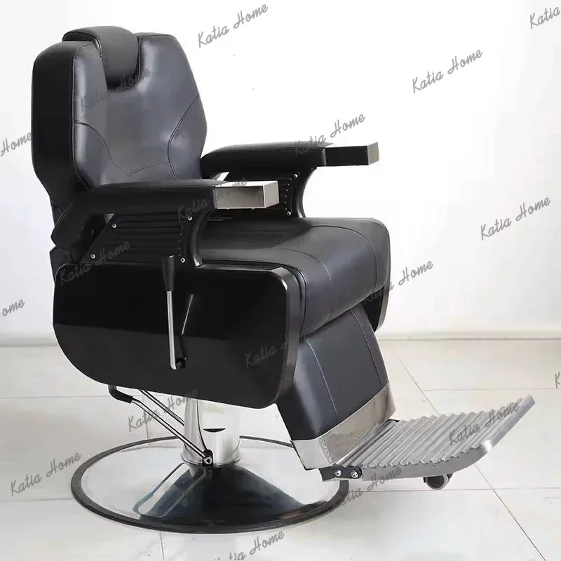 LSNew Style Reclining Antique Barber Chair Cheap Vintage Beauty Hair Salon Equipment Used for Barber Shop