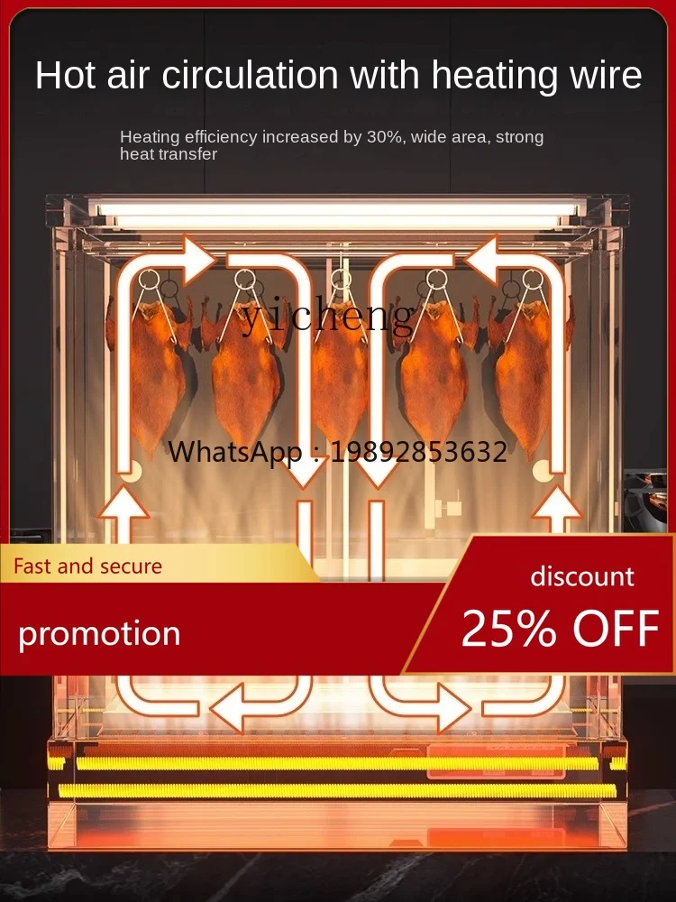 PYH Tqh Roast Duck Insulation Display Cabinet Desktop Constant Heating Cabinet Roasted Crispy Pork Insulation