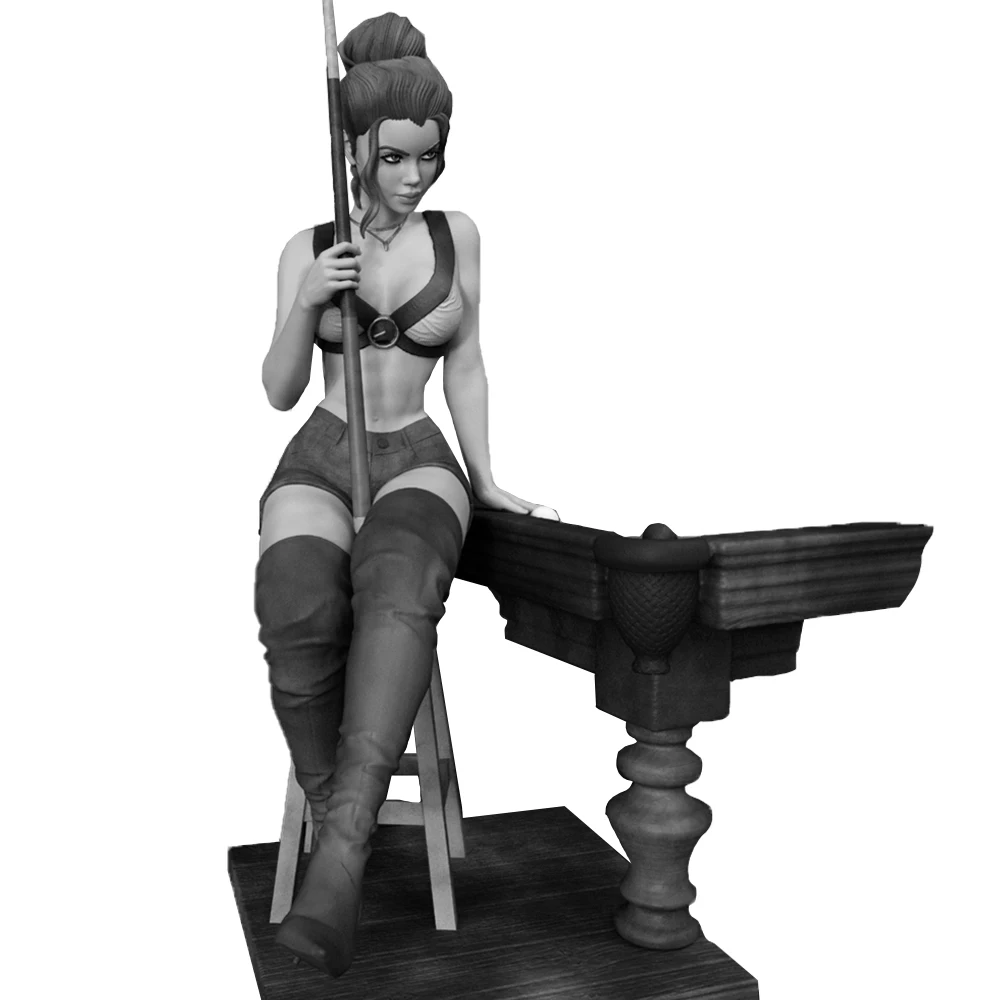 Schaal 1:24 Vintage vrijetijdsstijl |   Hars figuurset |   Ongeverfd |   DIY aangepast model A898