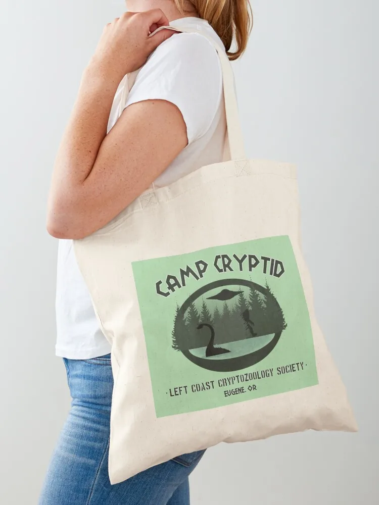 

Camp Cryptid Tote Bag Women's beach bags free delivery bags female bag Canvas bag