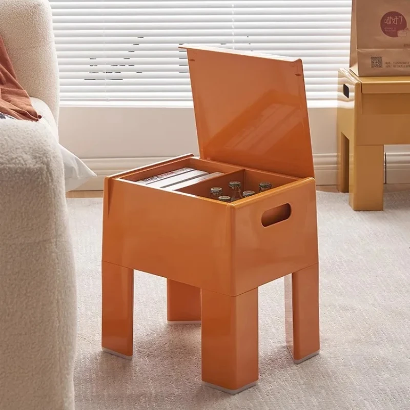 Simple Storage Folding Stool, Multifunctional Entryway Chair, Compact Shoe Changing Seat, Practical Entryway Organizer