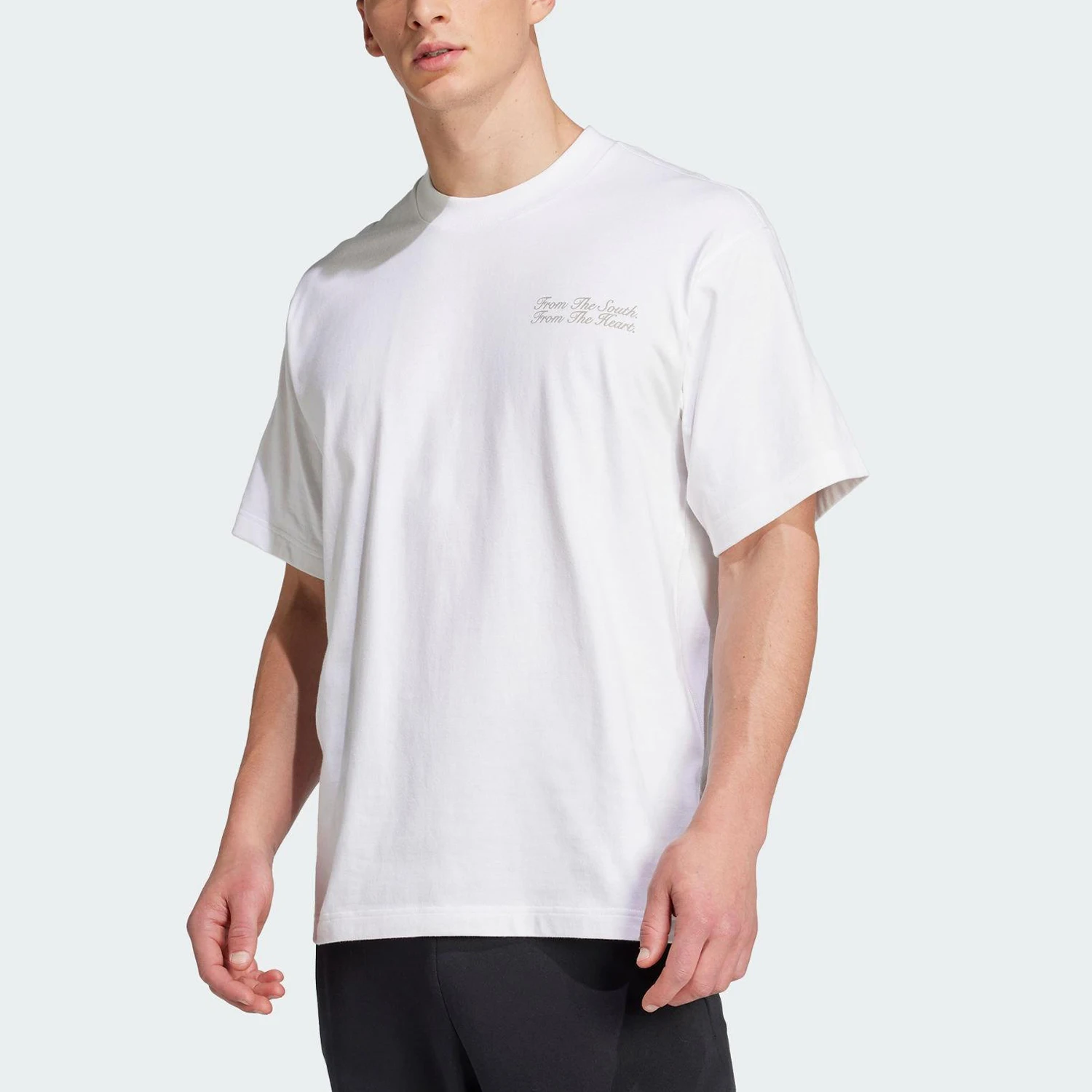 

Adidas genuine 2025 Summer Edition Men's Fashion Pattern Breathable Short Sleeve JF0575